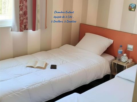 MOBILHOME 6 personnes - Bambou - capacité inclus 2 personnes / capacité max 4 personnes (supplément auprès du camping)