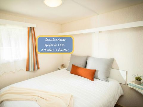 MOBILHOME 3 personnes - Cottage Eco 21m²