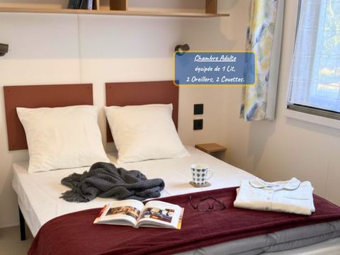 Mobilhome 6 personnes - Cottage Premium Azalée - 2 chambres