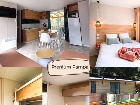 MOBILHOME 9 personnes - PAMPA Premium Panoramique 36 m²