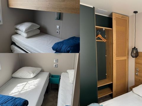 Mobilhome 11 personnes - COTTAGE PREMIUM TRIBU - 5 chambres