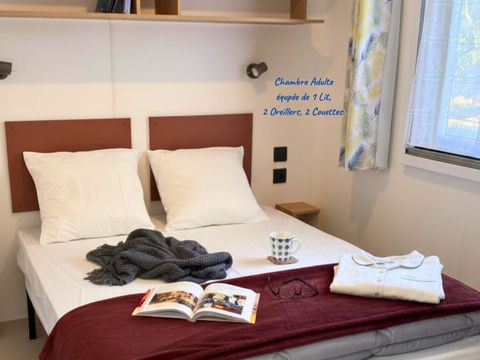 MOBILHOME 11 personnes - COTTAGE PREMIUM TRIBU (5 ch)