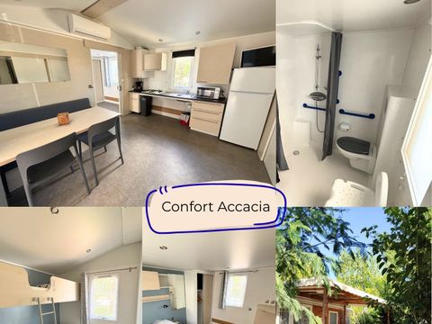 MOBILHOME 4 personnes - COTTAGE CONFORT ACACIA
