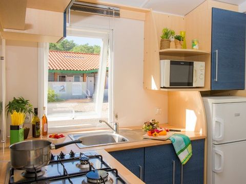 MOBILHOME 4 personnes - Classic | 2 Ch. | 4 Pers. | Terrasse Simple | 1 SDB