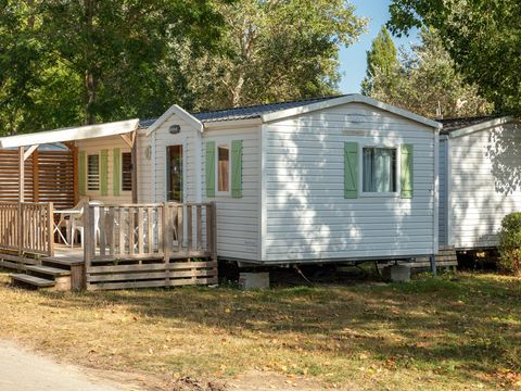 Mobilhome 6 personnes - Mobil-home | Classic | 3 Ch. | 6 Pers. | Terrasse surélevée | TV