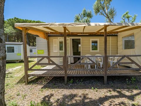 Mobilhome 6 personnes - Comfort | 2 Ch. | 4/6 Pers. | Terrasse surélevée | Clim.