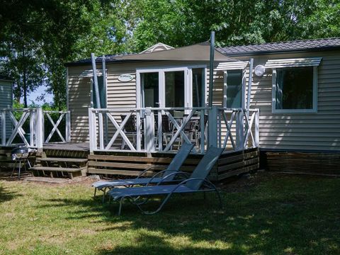 Mobilhome 6 personnes - Mobil-home | Classic XL | 3 Ch. | 6 Pers. | Terrasse surélevée | Clim. | TV