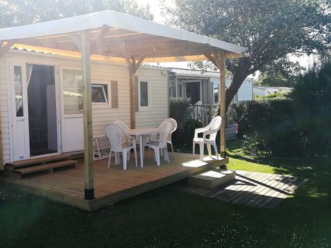 Mobilhome 5 personnes - Mobil-home | Classic | 2 Ch. | 4/5 Pers. | Terrasse simple | TV