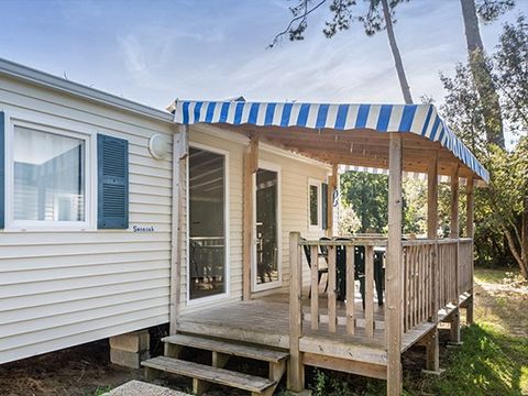 Mobilhome 6 personnes - Mobil-home | Classic XL | 2 Ch. | 4/6 Pers. | Terrasse surélevée | TV