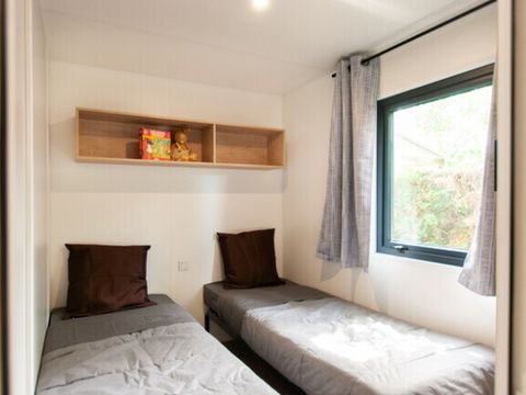 Mobilhome 6 personnes - Mobil-home | Comfort XL | 2 Ch. | 4/6 Pers. | Terrasse surélevée | TV