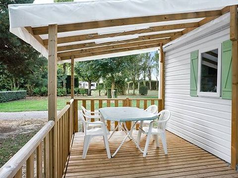 MOBILHOME 6 personnes - Mobil-home | Classic | 2 Ch. | 4/6 Pers. | *Terrasse surélevée* | 1 SDB