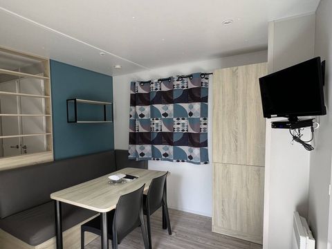 MOBILHOME 6 personnes - Comfort | 3 Ch. | 6 Pers. | Terrasse surélevée | TV