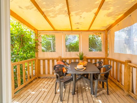 MOBILHOME 2 personnes - Mobil-home mitoyen Standard 1 Chambre 2 Personnes