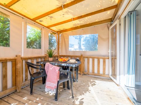 MOBILHOME 2 personnes - Mobil-home mitoyen Standard 1 Chambre 2 Personnes