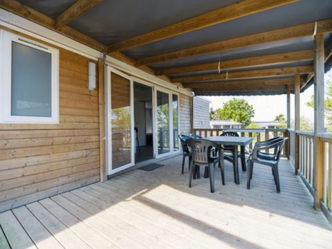 Mobilhome 8 personnes - Mobil-home 4 Chambres Confort 8 Personnes