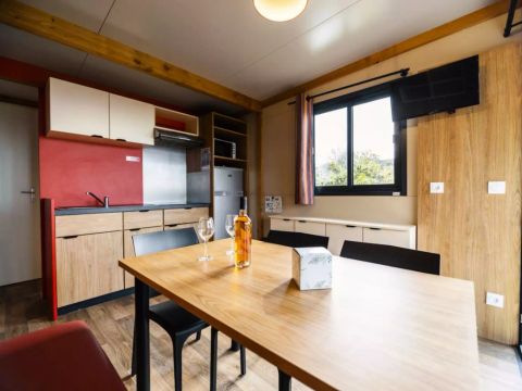 MOBILHOME 5 personnes - Cottage Or 3 Pièces 5 Personnes Climatisé + TV