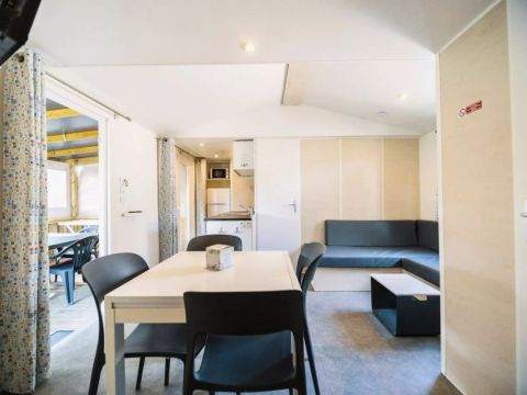 MOBILHOME 6 personnes - Mobil-home Or 4 Pièces 6 Personnes + TV