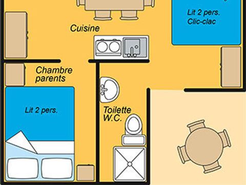 CHALET 4 personnes - BUFFORD ESTWOOD SEAMUS