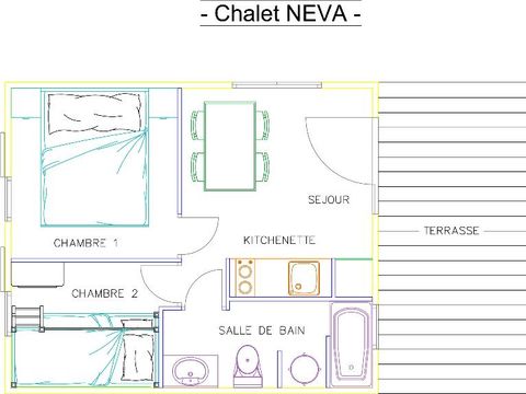 CHALET 4 personnes - NEVA