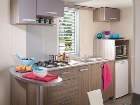 MOBILHOME 6 personnes - MERCURE PAS DE TV