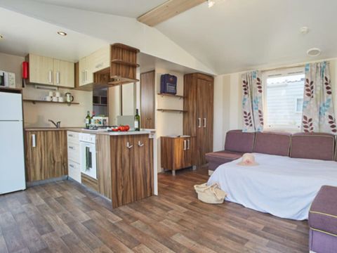Mobilhome 6 personnes - Classic XL | 3 Ch. | 6 Pers. | Terrasse surélevée | Clim.