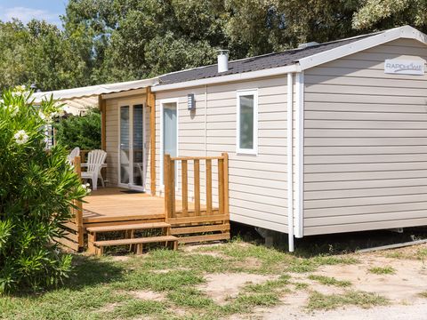 Mobilhome 4 personnes - Mobil-home | Comfort XL | 2 Ch. | 4 Pers. | Terrasse surélevée | Clim. | TV