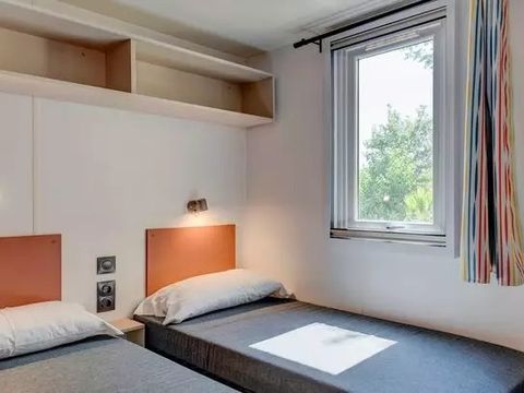 Mobilhome 6 personnes - Comfort | 3 Ch. | 6 Pers. | Terrasse Lounge | Clim.