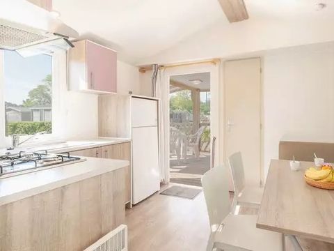 Mobilhome 6 personnes - Comfort | 3 Ch. | 6 Pers. | Terrasse Lounge | Clim.