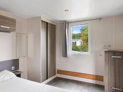 MOBILHOME 4 personnes - Mobil-home PMR | Comfort | 2 Ch. | 4 Pers. | Terrasse surélevée | Clim.