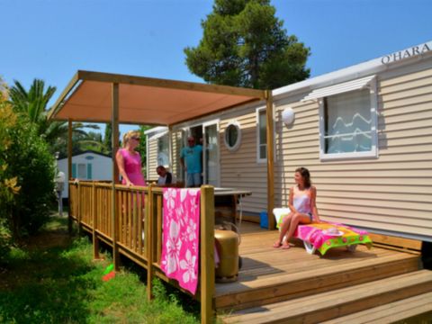 MOBILHOME 7 personnes - Confort plus - (arrivée samedi)