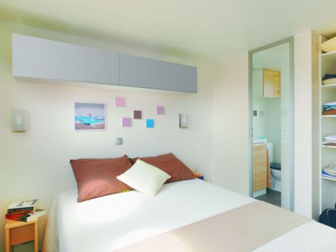 MOBILHOME 7 personnes - CONFORT PLUS - 3 chambres avec climatisation +TV + 2 SDB