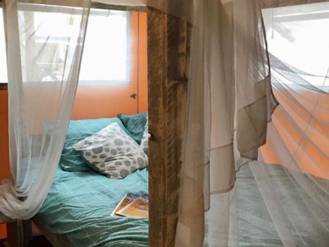 TENTE TOILE ET BOIS 4 personnes - Safari