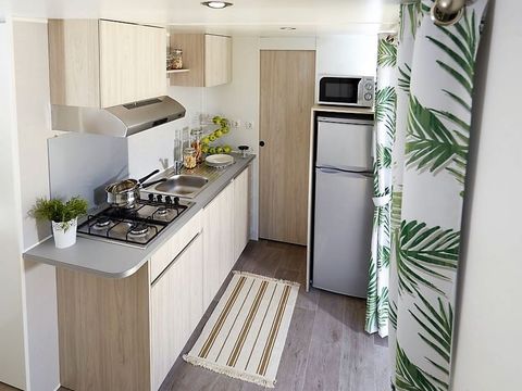 MOBILHOME 4 personnes - CLASSIQUE - 2 chambres avec climatisation 