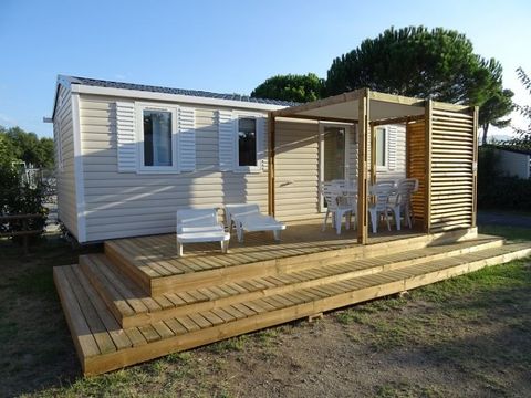 MOBILHOME 7 personnes - Confort  (arrivée samedi)