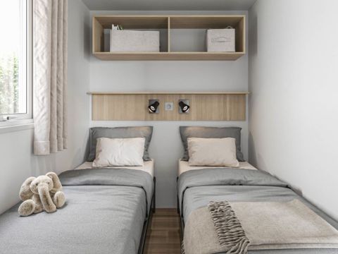 MOBILHOME 7 personnes - PREMIUM - 3 chambres avec climatisation +TV+ Plancha à gaz + 2 SDB - 2026