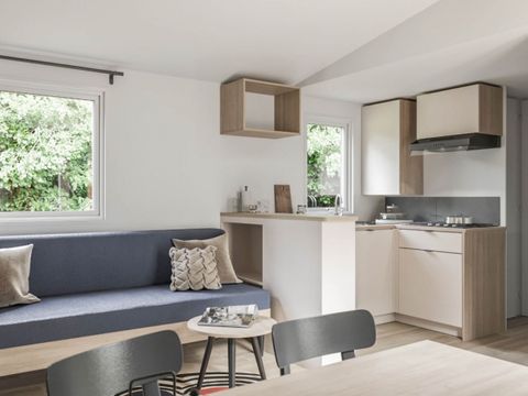 MOBILHOME 7 personnes - PREMIUM - 3 chambres avec climatisation +TV+ Plancha à gaz + 2 SDB - 2026