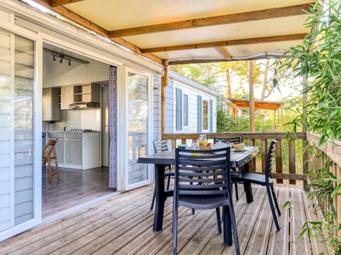 MOBILHOME 10 personnes - Family 5 Pièces 8/10 Personnes Climatisé + TV