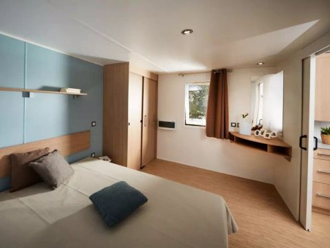 MOBILHOME 4 personnes - Mobil Home PMR 3 Pièces 4 Personnes Climatisé + TV