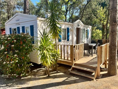 MOBILHOME 6 personnes - des Ecureuils pour 4/6 personnes (2 chambres)