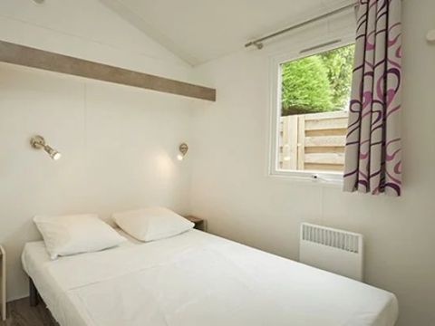 MOBILHOME 2 personnes - Homair mobil-home au Roussillonnais Comfort | 1 Ch. | 2 Pers. | Terrasse surélevée