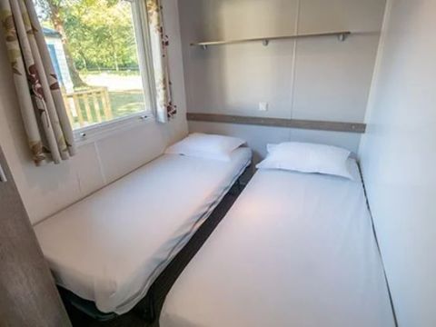 MOBILHOME 6 personnes - Homair mobil-home au Roussillonnais Comfort XL | 2 Ch. | 4/6 Pers. | Terrasse surélevée