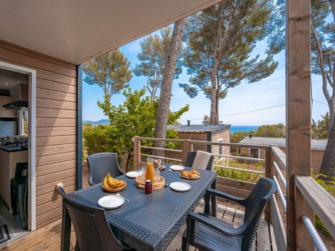 MOBILHOME 4 personnes - Mobil-home | Comfort | 2 Ch. | 4 Pers. | Terrasse simple | Clim.