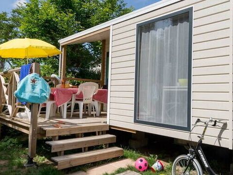 MOBILHOME 4 personnes - Comfort | 2 Ch. | 4 Pers. | Terrasse simple
