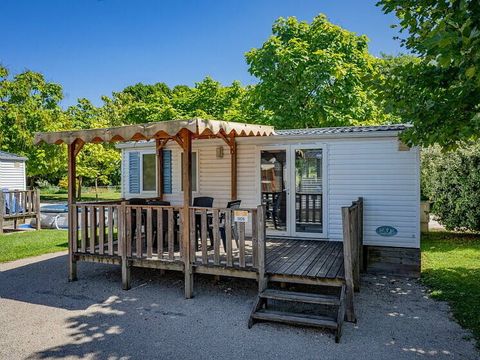 MOBILHOME 6 personnes - Comfort | 3 Ch. | 6 Pers. | Terrasse surélevée | Clim.