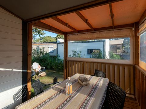 MOBILHOME 4 personnes - Bergame CONFORT Climatisé.