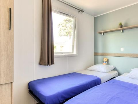 Mobilhome 10 personnes - Mobil home Family 4 chambres, DIM, Climatisation, TV, lave vaisselle