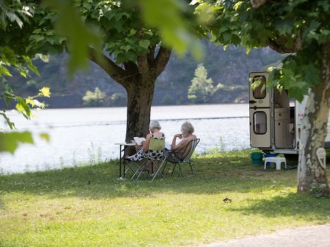Emplacement - Forfait Camping-car vue Dordogne