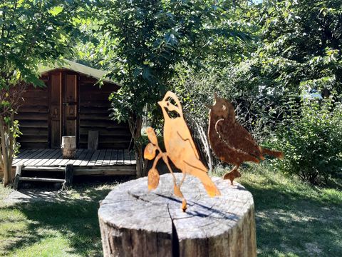 CHALET 5 personnes - CABANE TRAPPEUR sans sanitaires 19.5 m²