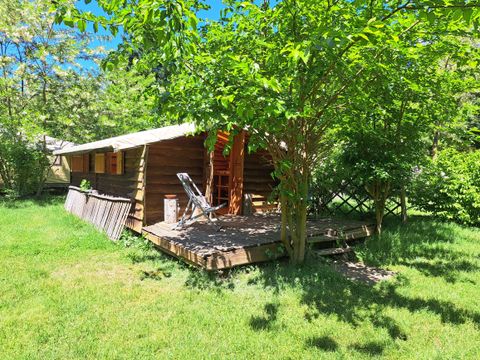 CHALET 4 personnes - CABANE TRAPPEUR sans sanitaires 19.5 m²