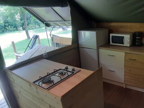 BUNGALOW TOILÉ 5 personnes - SAFARI LODGE KIBO sans sanitaires 40 m²